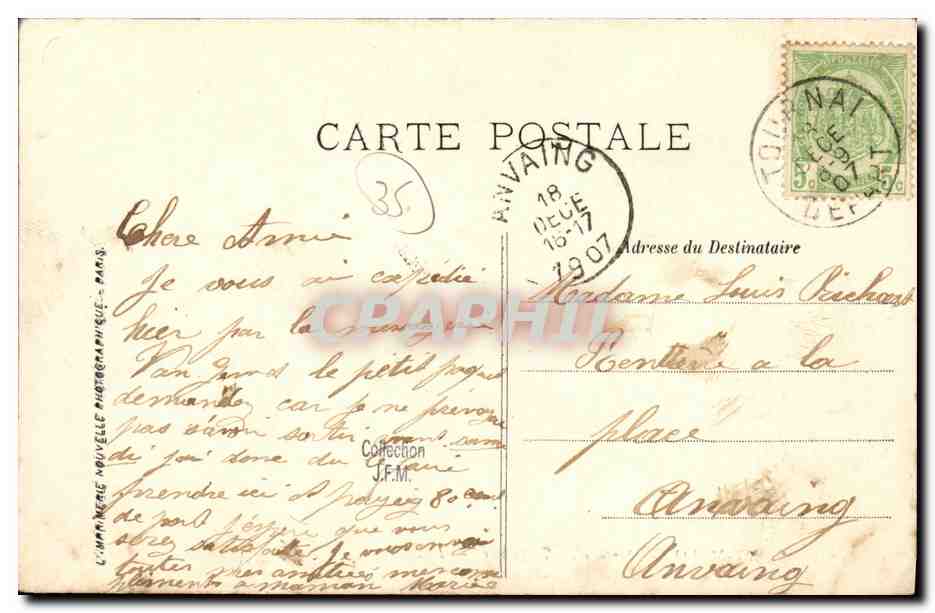 Saint-Malo — Uscita di un silurante — LL. — N° 97 — Verso