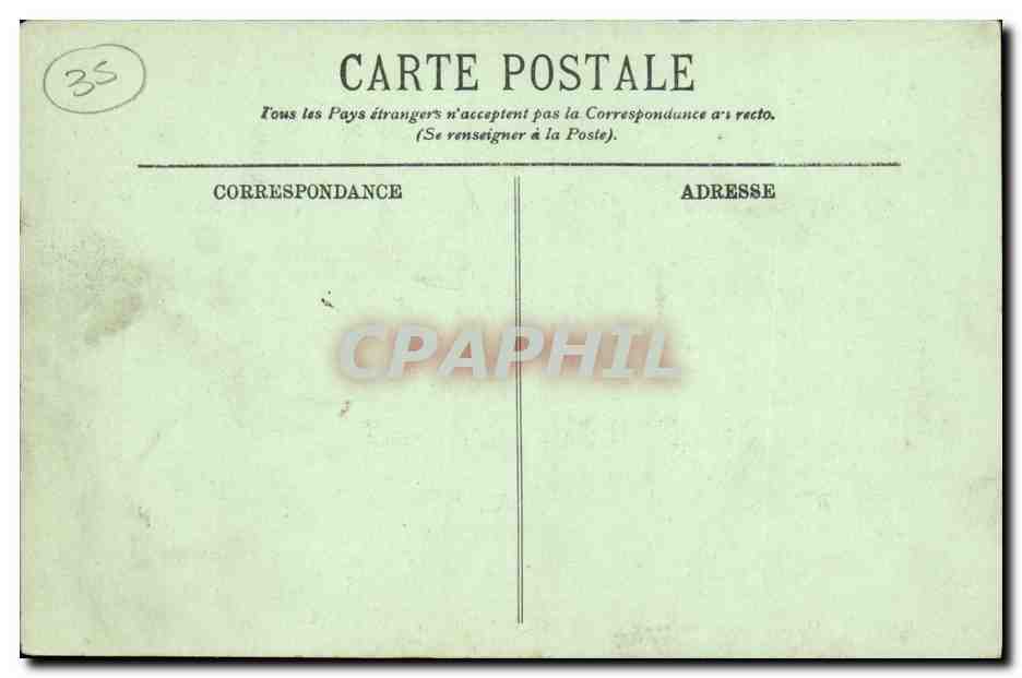 Saint-Malo — Llegada del barco de Dinard — LL. 122 — Reverso