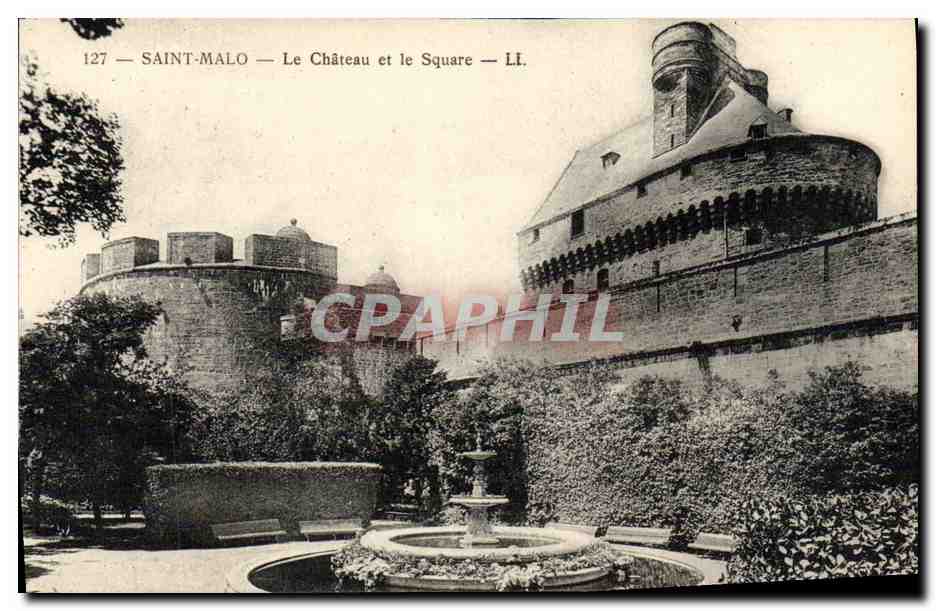Saint-Malo — Il Castello e il Piazza — LI. — N° 127
