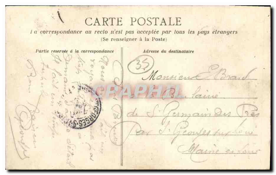 Saint-Malo — Il Gallia in partenza per Terranova con 1300 pescatori — editore non visibile — Verso
