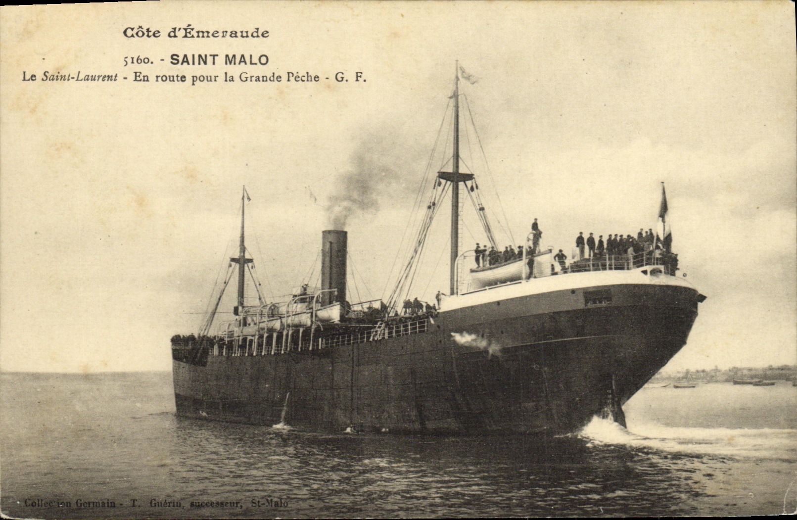 Il Santo Lorenzo - In viaggio per la Grande Pesca - Costa d'Emeraude, Saint-Malo