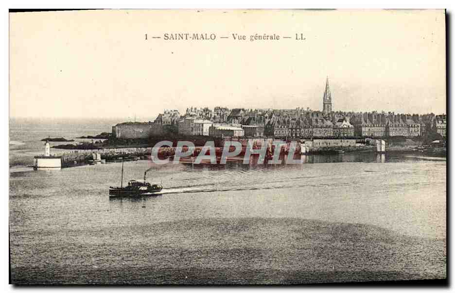 Saint-Malo — Vue générale — LL.