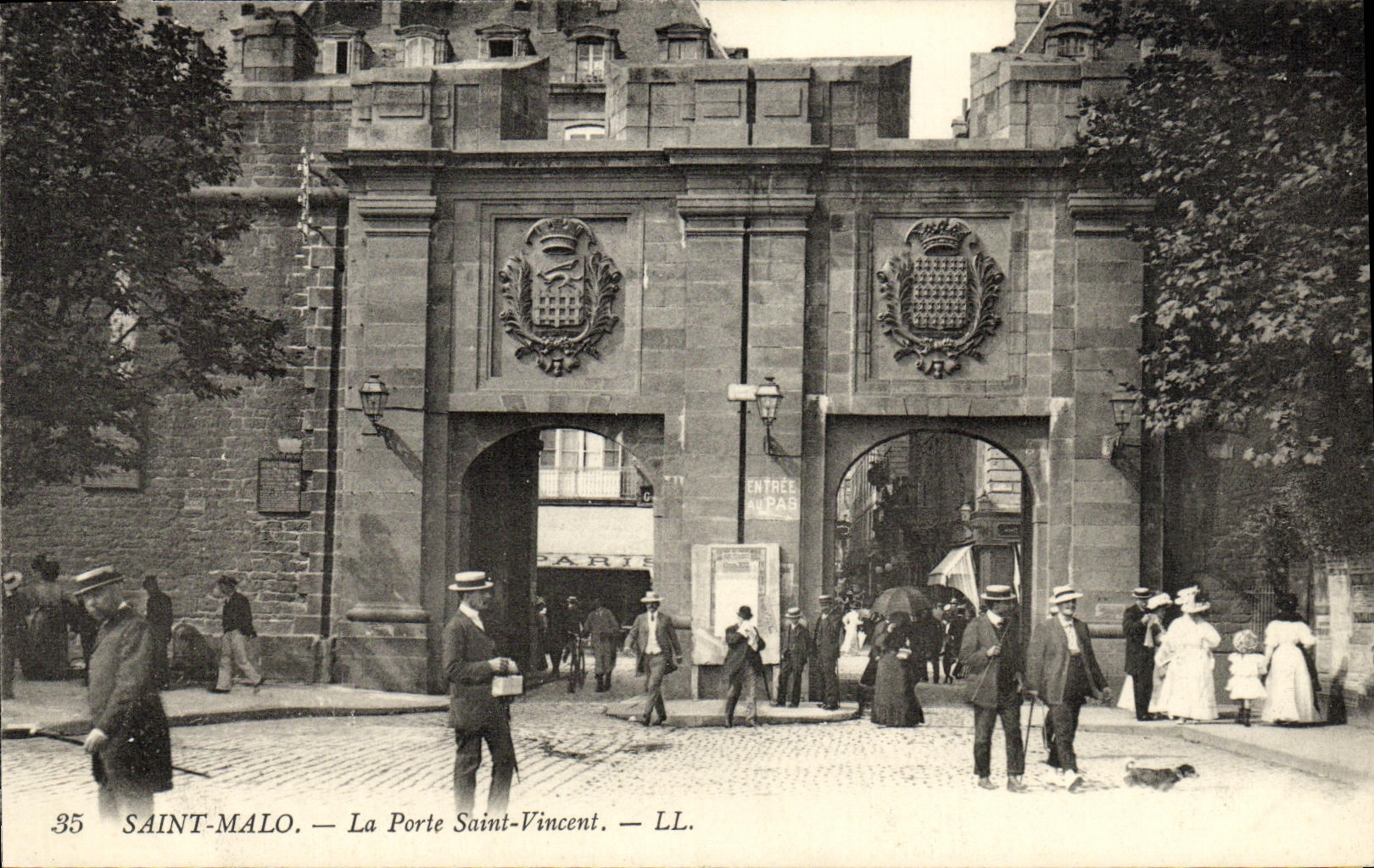 Saint-Malo — La Porte Saint-Vincent — LL. — n°35