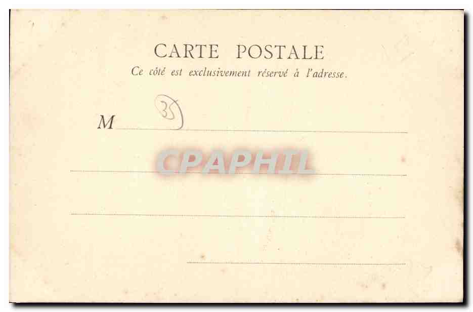 Saint-Malo — Pont roulant — B. F. Paris — Reverso