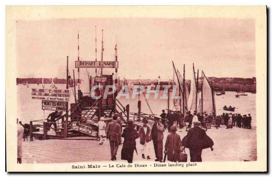 Saint-Malo — La Cale de Dinan — Dinan landing place — ARGHA Thoulouze