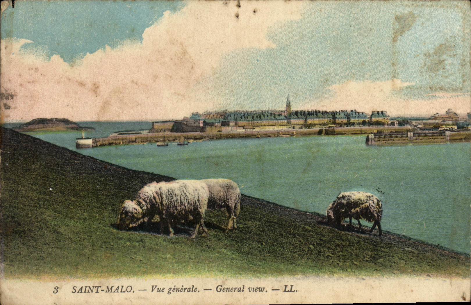 Saint-Malo — Vue générale — LL. — N°3