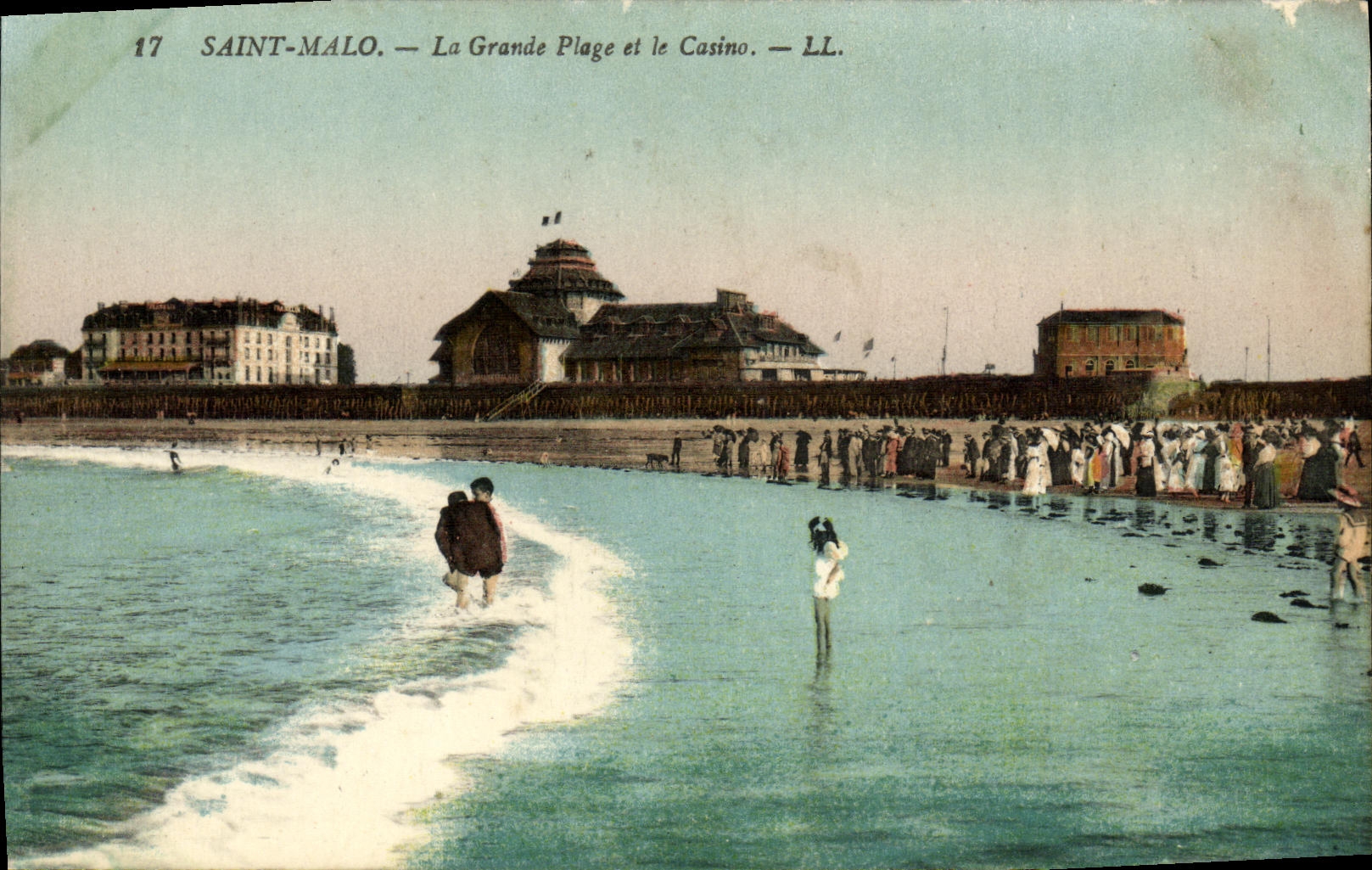 Saint-Malo — La Grande Plage et le Casino — LL.