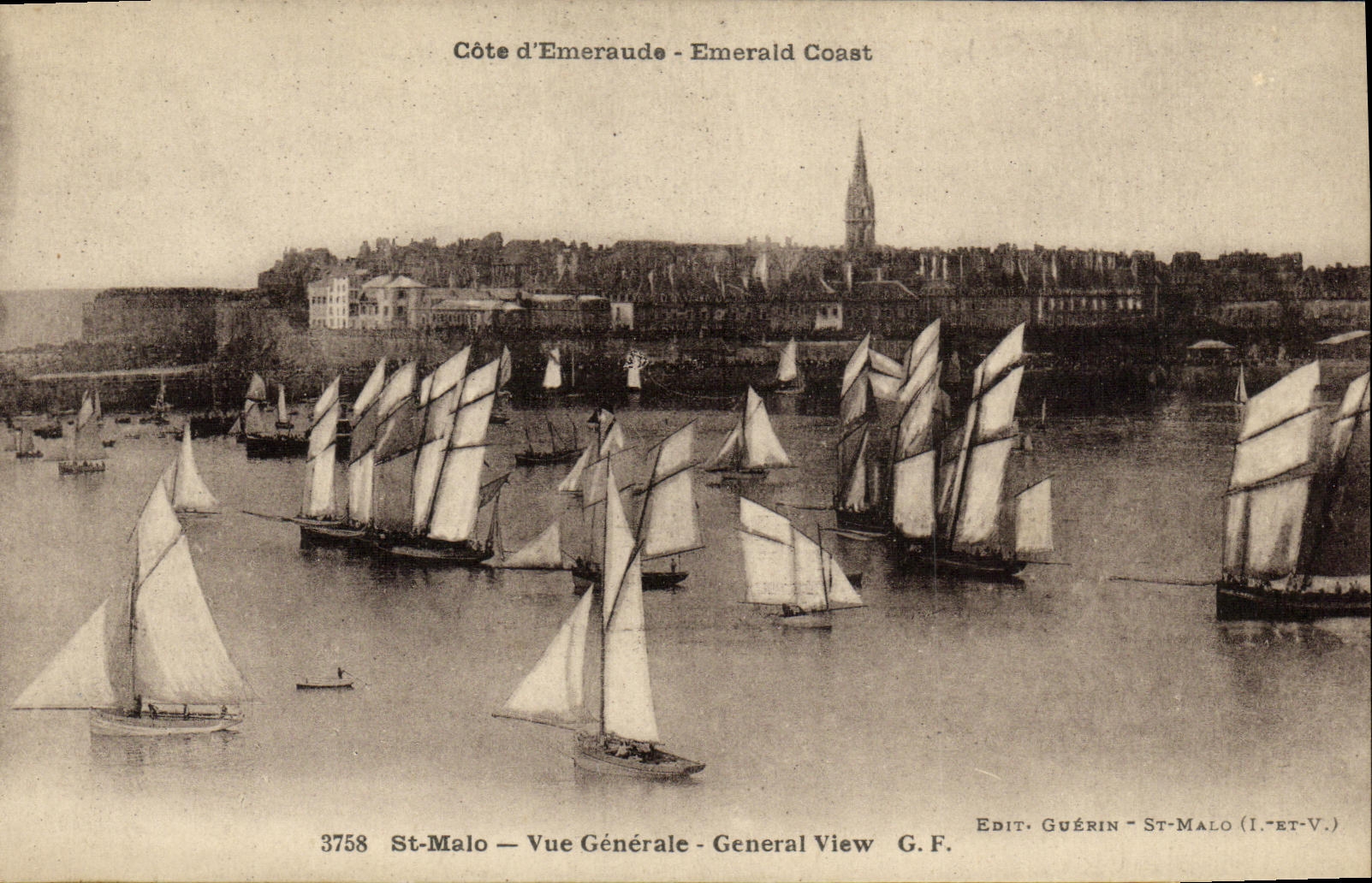 St-Malo — Vista general — Editorial Guérin