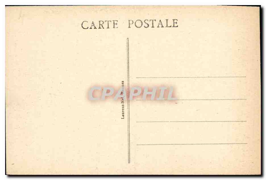 CPA St Malo La Promenade des Remparts — Verso