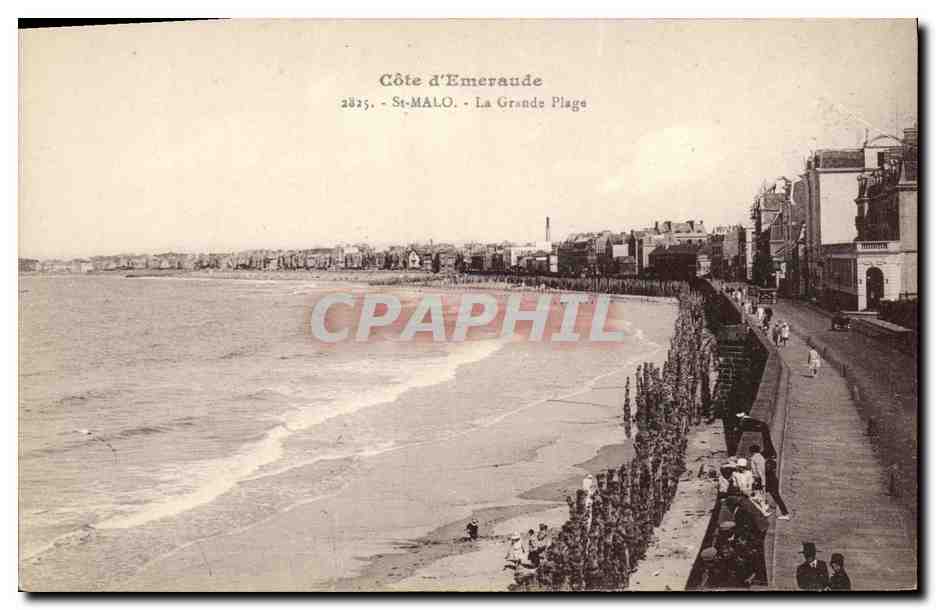 St-Malo - La Grande Plage — Côte d'Emeraude, 2825