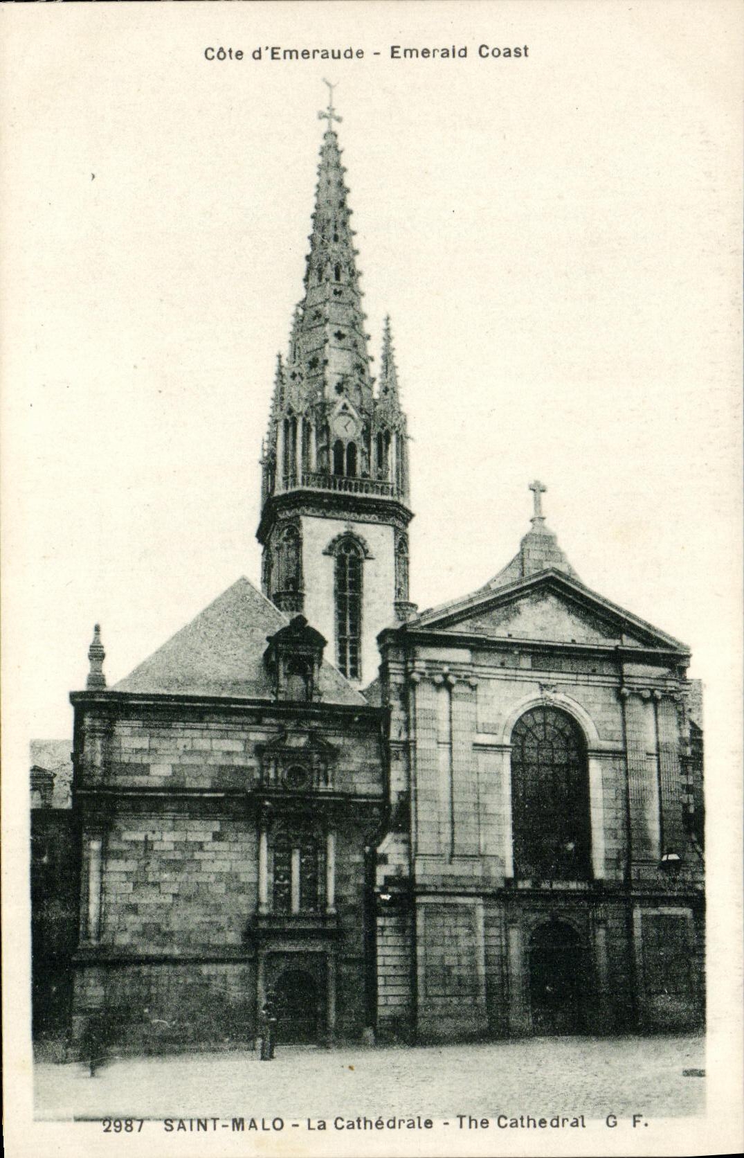 Saint-Malo - La Cathédrale - G F. - n°2987