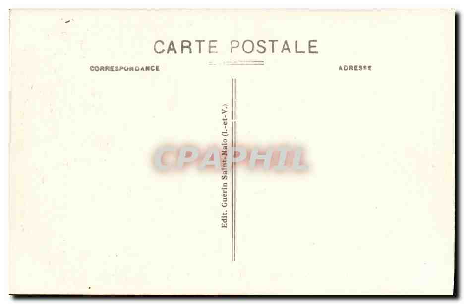 Saint-Malo - La Cathédrale - G F. - n°2987 — Reverso