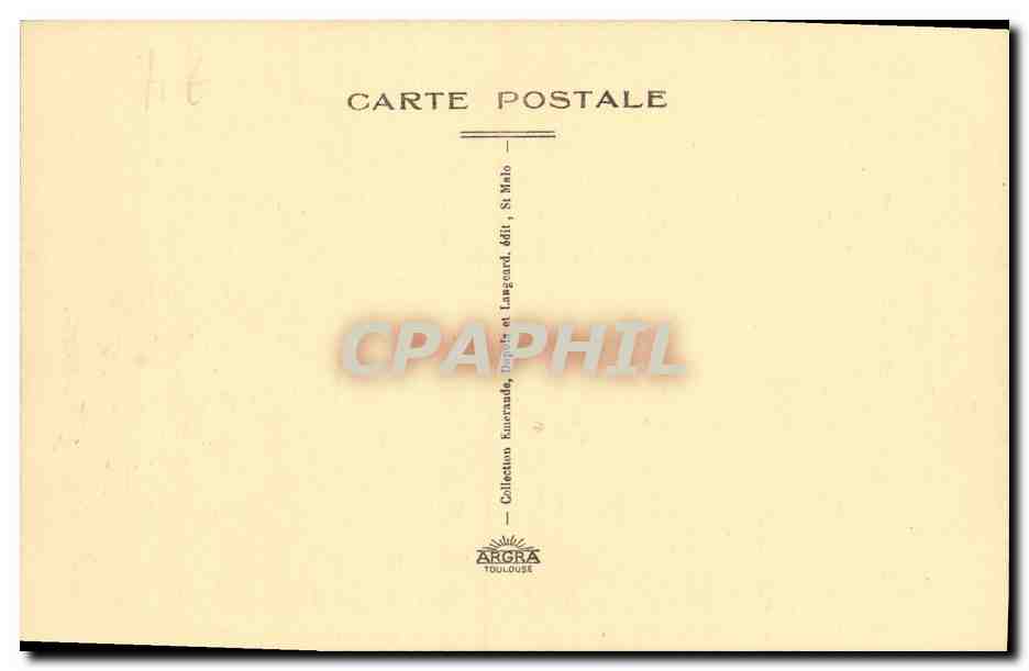St-Malo — Le Fort National et les Parcs aux Homards — éditeur Dupuis et Langeard — Reverso