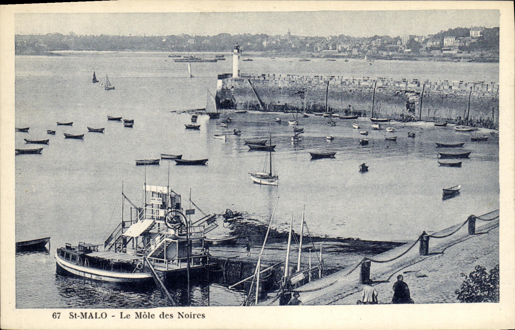 St-Malo - Le Môle des Noires — publisher Au Kibou, St-Malo, n° 67