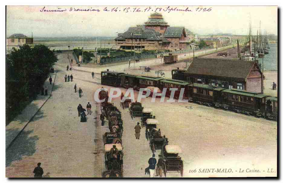 Saint-Malo - El Casino — LL. n°106 - Anverso