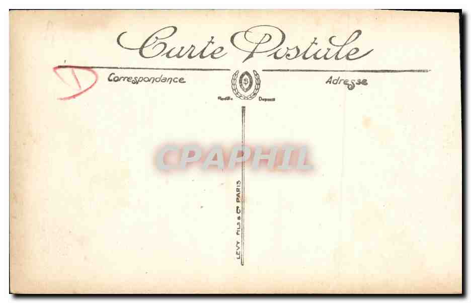Saint-Malo — Le Casino — Statue de Chateaubriand — I.L. — Reverso