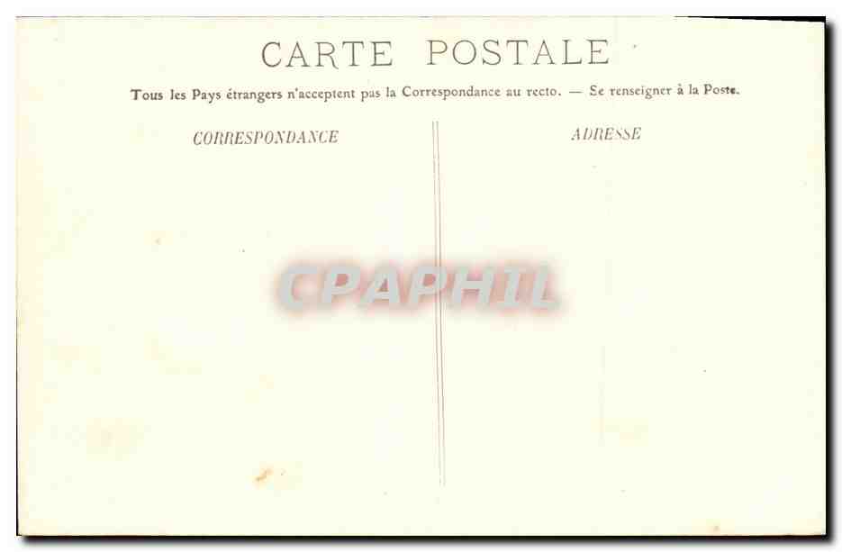 Saint-Malo — Tumba de Chateaubriand — LL. — N° 198 — Reverso