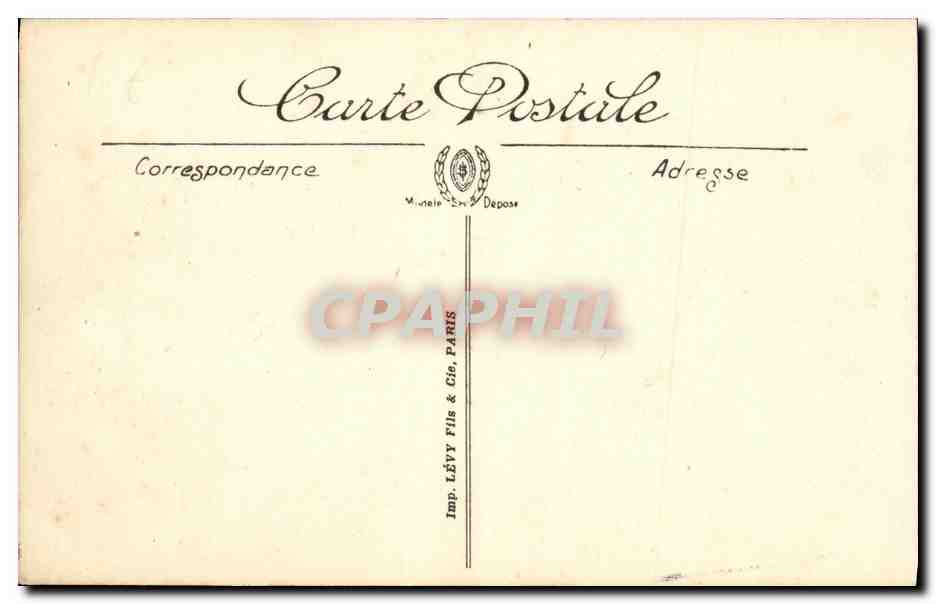 Saint-Malo — La Promenade des Remparts vers la Grande Porte — LL. — N° 213 — Verso