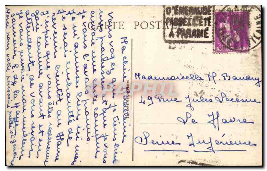 Saint-Malo - Vue prise du Casino — Côte d'Émeraude, n°119 — Verso