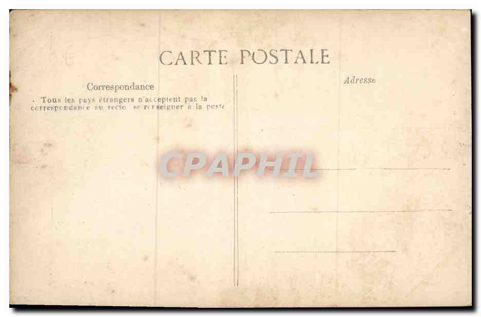 CPA Saint Malo Le Fort National La Mare aux Canards — Verso