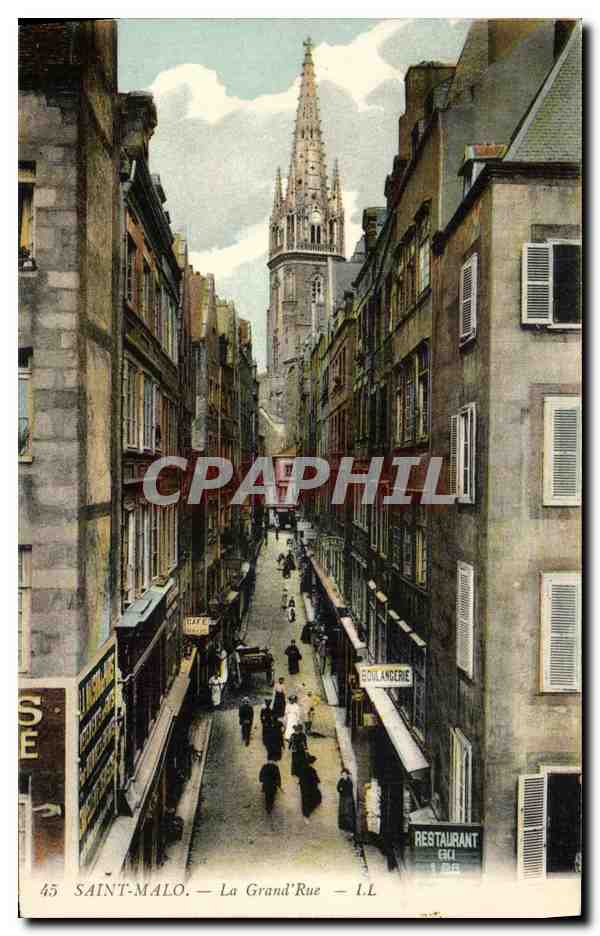 Saint-Malo — La Grand’Rue — I.L.