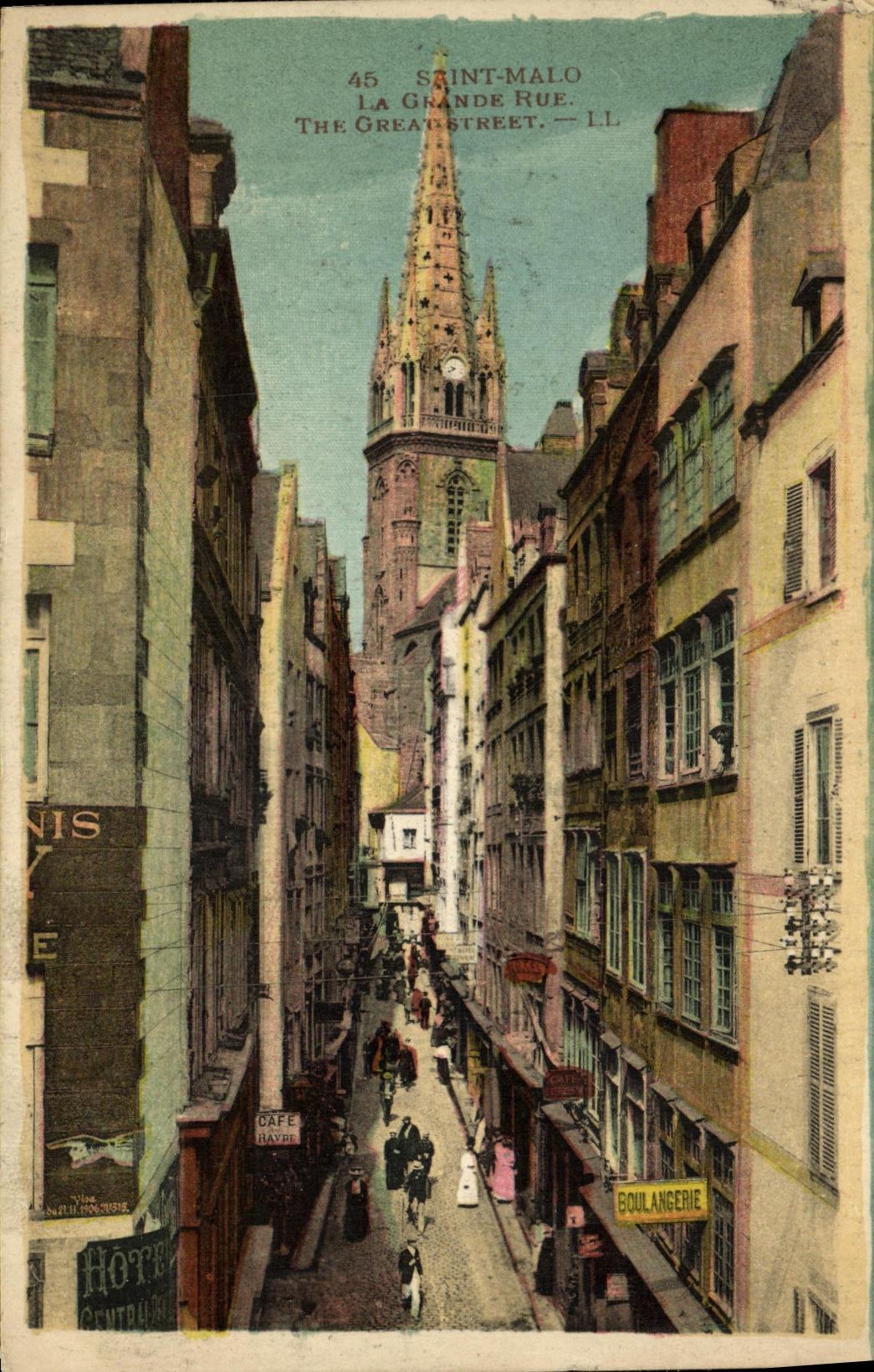 Saint-Malo — La Grande Rue — LL