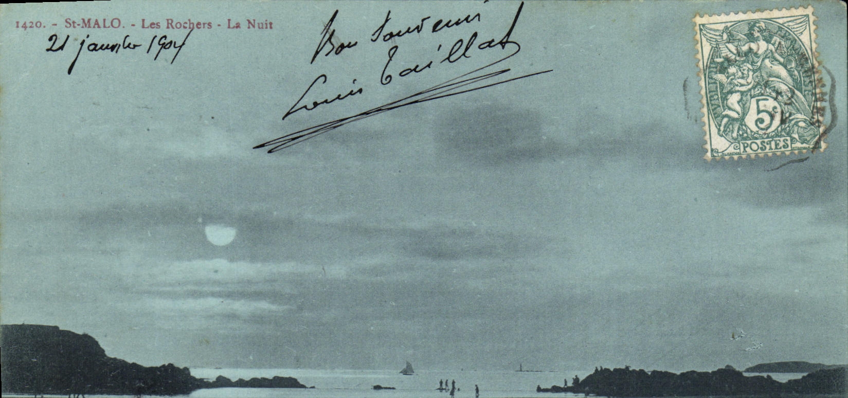 St-Malo - Los Rochers - La Noche — editor 1420