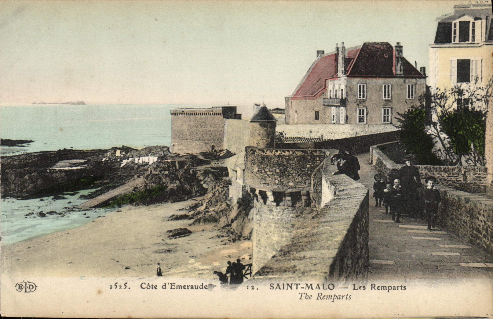 Saint-Malo — Les Remparts — Côte d’Émeraude — Éditeur ELD, n°12