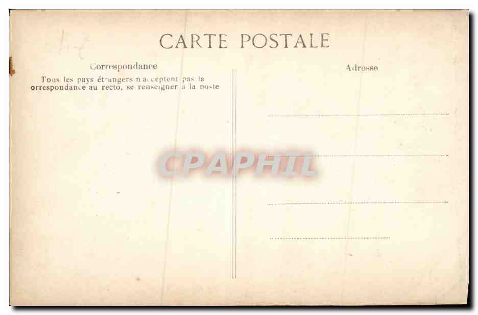 Saint-Malo — Les Remparts — Côte d’Émeraude — Éditeur ELD, n°12 — Rückseite