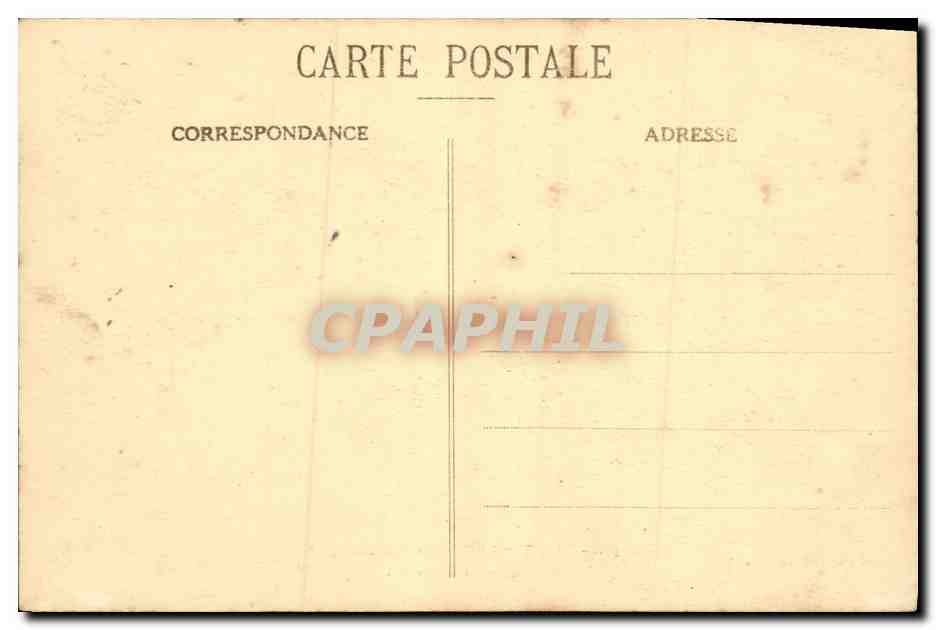 CPA Saint Malo Vue generale Bateaux — Verso