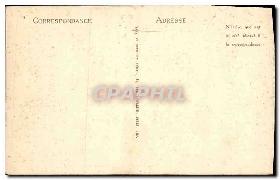 CPA Saint Malo Vue generale prise du Casino — Verso