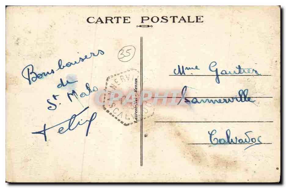 CPA Saint Malo Le Casino et les Bassins — Reverso