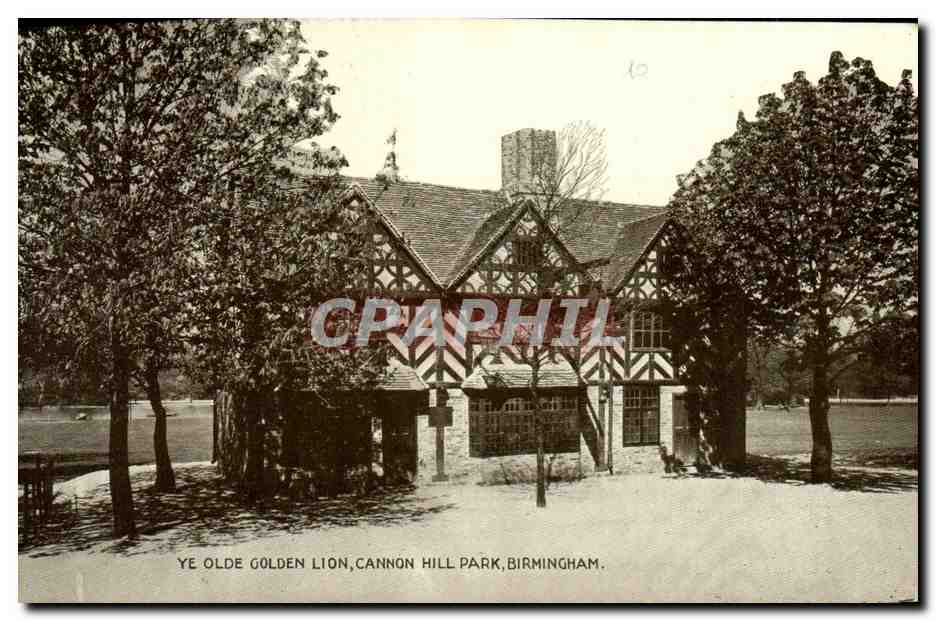 CPA Ye Olde Golden Lion Cannaon Hill Park Birmingham