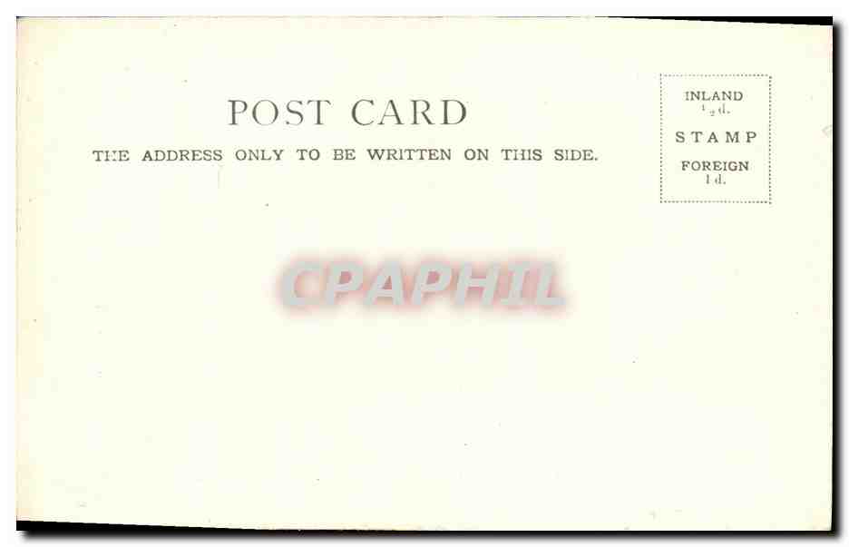 CPA Brighton Hotel Metrople and the Grand hotel — Rückseite