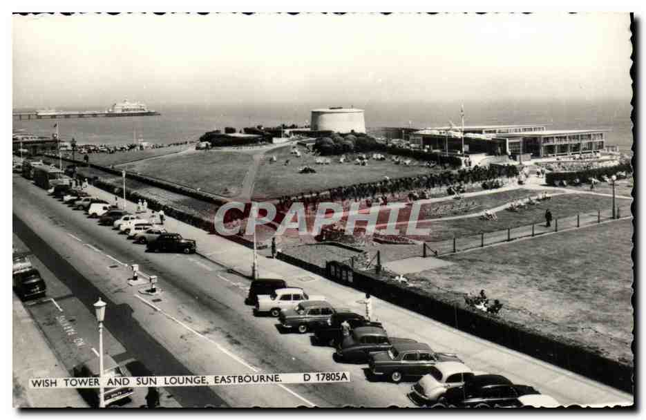 CPA Eastbourne Wish Tower And Sun Lounge