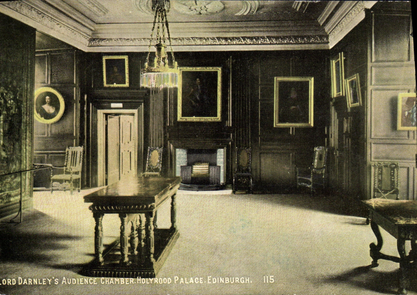 CPA Edinburgh Lord Darnley s audience chamber Holyrood palace 