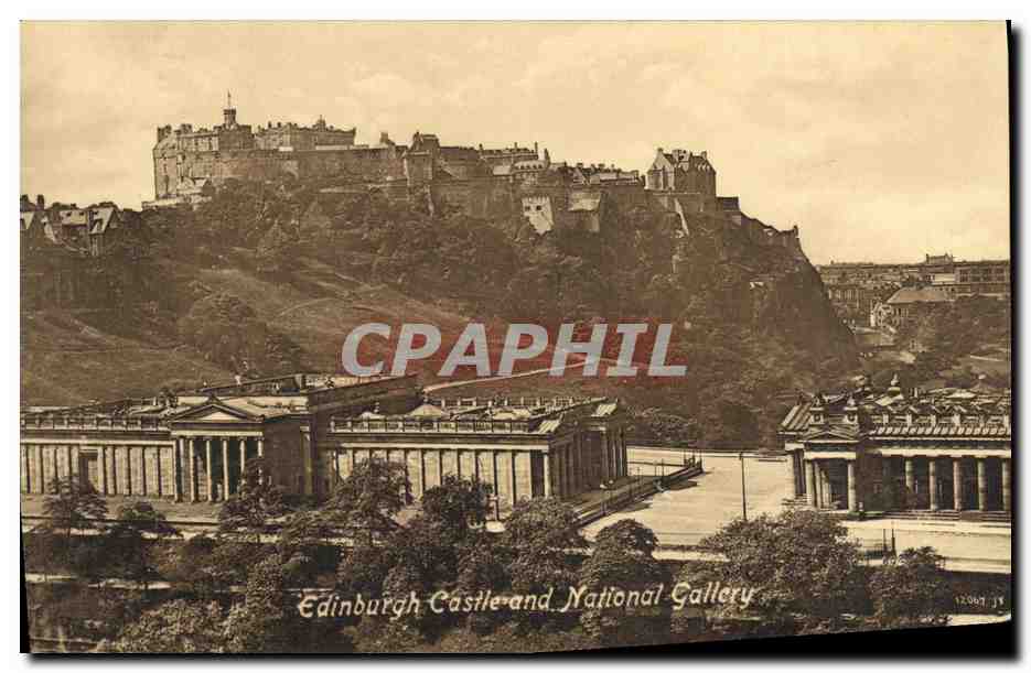 CPA Edinburgh Castle and National Gallery