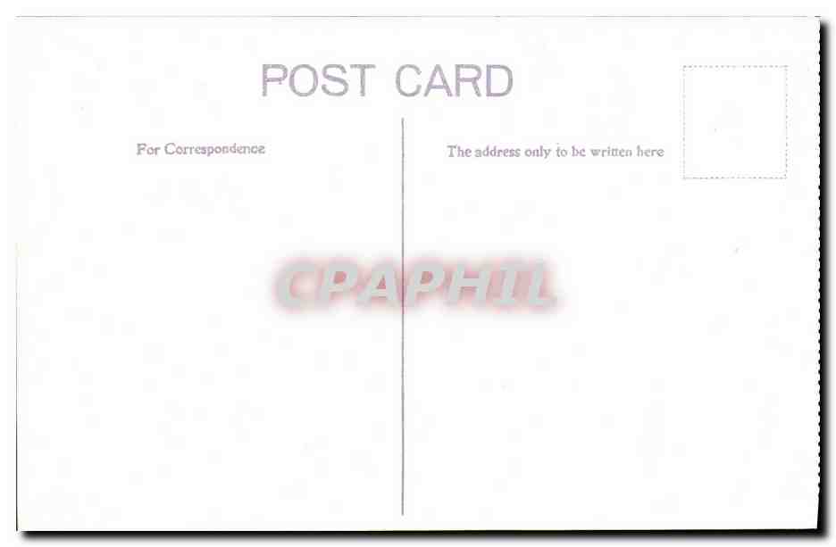 CPA Edinburgh National Gallery and Princes Street Gardens — Rückseite