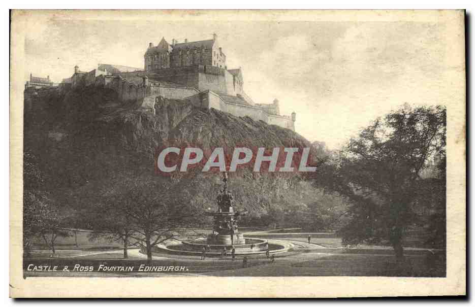CPA Edinburgh Castle Ross Fountain