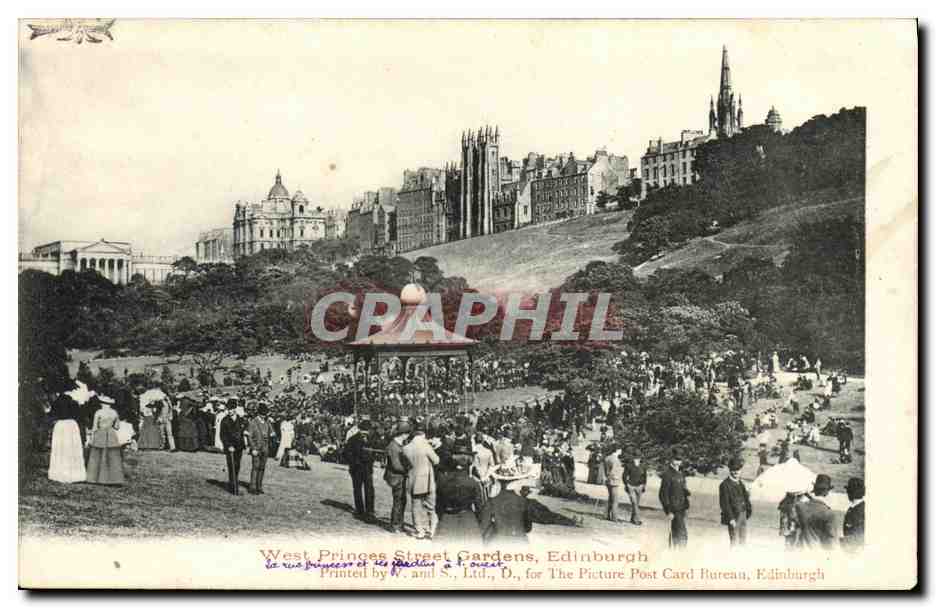 CPA Edinburgh West Princes Street Gardens