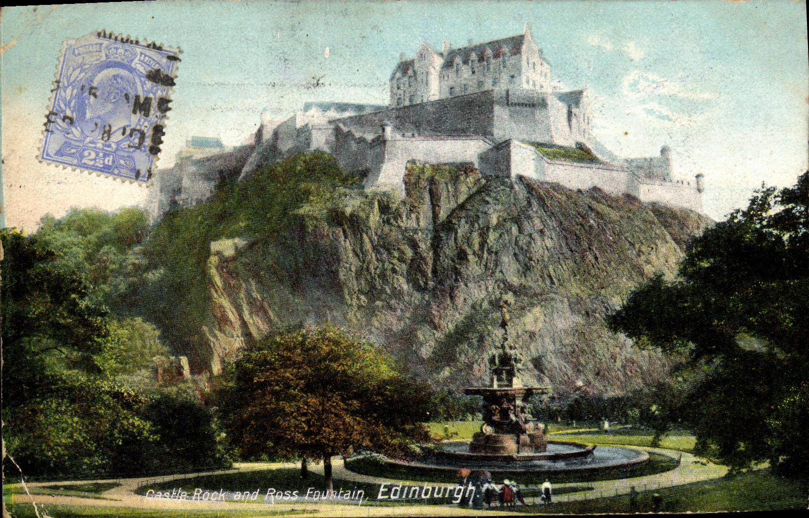 CPA Castle roch and ross fountain Edinburgh