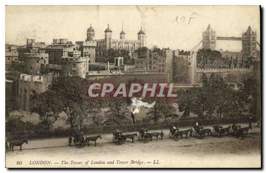 CPA London The Tower of London and tower Bridge 