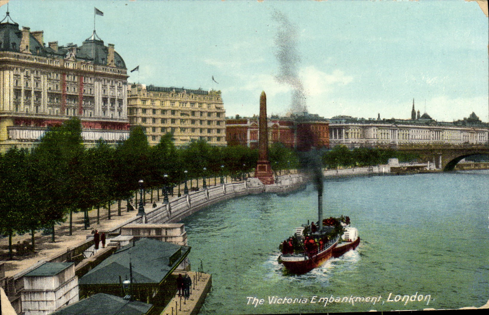 CPA London The Victoria Embankment