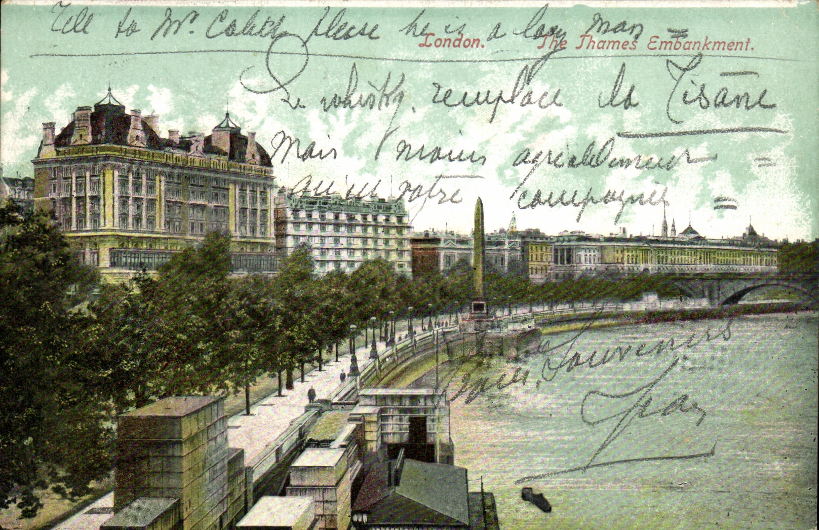 CPA London The Thames Embankment
