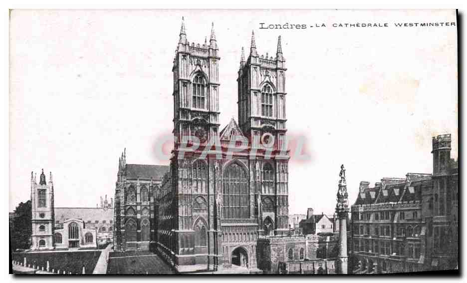 CPA Londres La Cathedrale Westminster London
