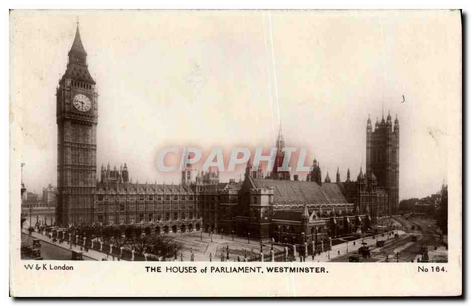 CPA The Houses of Parliment Westminster London