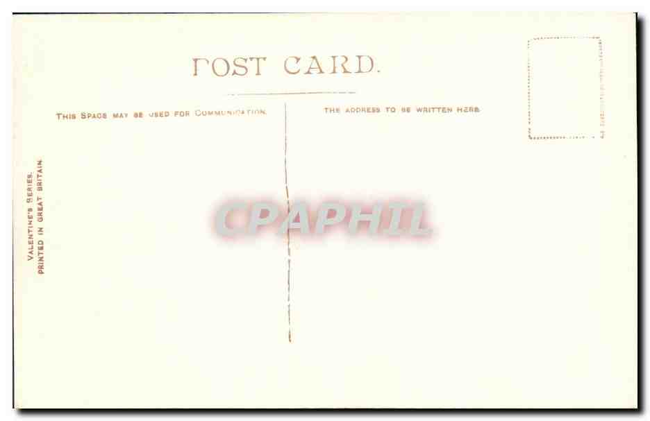 CPA Mansion House and Cheapside London — Rückseite