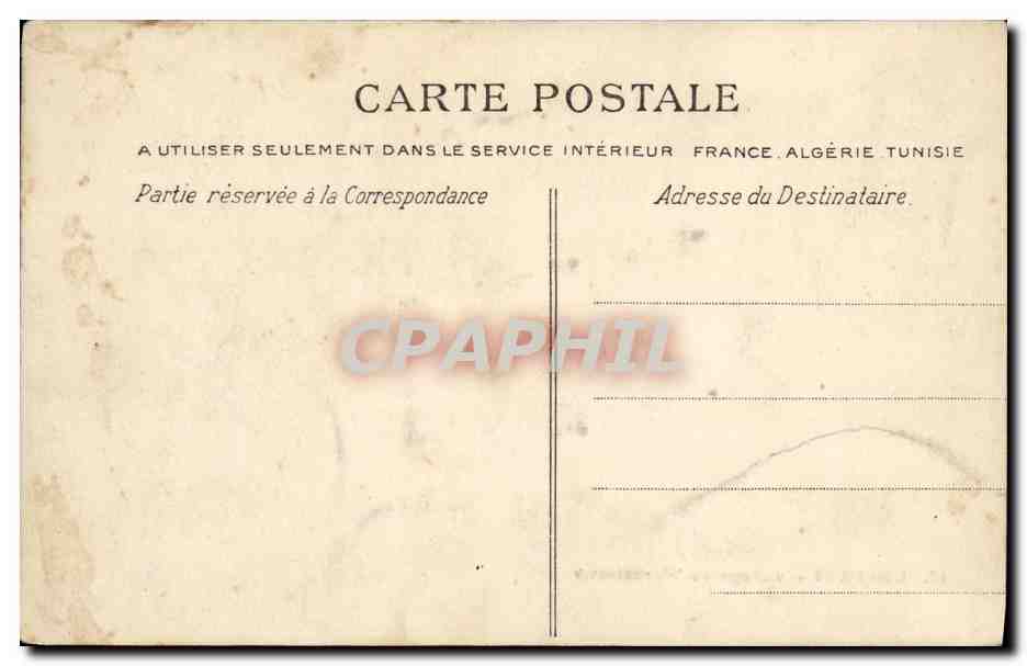 CPA Londres Abbaye de Westminster Vues stereoscopiques Julien Damoy — Rückseite