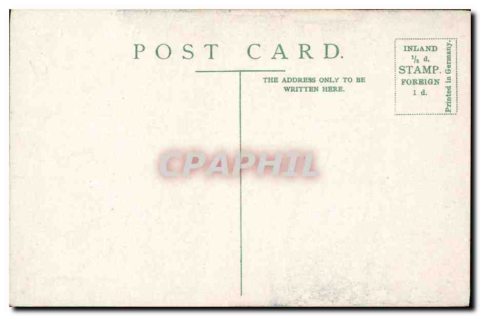 CPA New Gaiety Theatre Strand London  — Rückseite