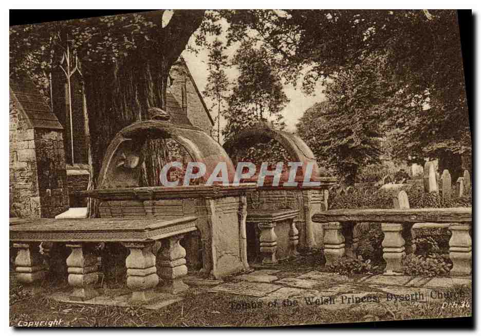 CPA Tombs of the Welsh Princes Dyserth Church 